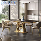 900usd 180cm length Kfsee Marble Dining Table