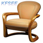 1000usd Solid Wood Kfsee Zingana Lounge Chair