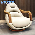 1300usd Solid Wood Kfsee Zingana Lounge Chair