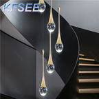 200usd 400cm height Home Kfsee Ceiling Lamp