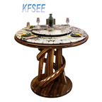 2300usd Kfsee 135cm Round Zingana Dining Table