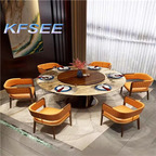 5000usd with 6 chair Kfsee Zingana Dining Table