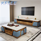 1300usd Solid Wood Kfsee Zingana TV Cabinet