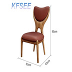 500usd Solid Wood Kfsee Zingana Dining Chair