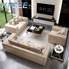 7000usd 1+2+3 Kfsee Castle Sofa Furniture
