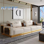 2500usd three seat Kfsee Castle Sofa Furniture