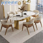 1000usd 180cm length Luxury Kfsee Dining Table