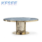 1500usd 150cm Round Luxury Kfsee Dining Table