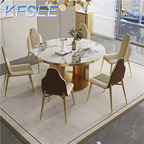 1500usd 150cm Round Luxury Kfsee Dining Table