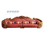 4000usd Kfsee Zingana Sofa Solid Wood Furniture