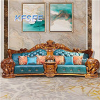 7500usd Kfsee Zingana Sofa Solid Wood Sofa
