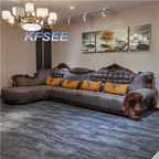 4500usd Kfsee Zingana Sofa Solid Wood Sofa