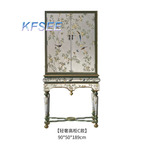 1400usd 90*50*189cm Kfsee Castle Wine Cabinet
