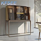 3500usd 140*50*150cm Kfsee Castle Wine Cabinet