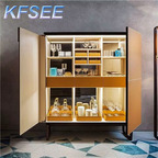 4000usd 130*52*155cm Kfsee Castle Wine Cabinet