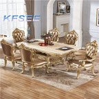 1000usd 220cm length Kfsee Castle Dining Table