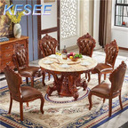 1500usd 200cm Round Kfsee Castle Dining Table