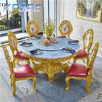 1800usd 180cm Round Kfsee Castle Dining Table