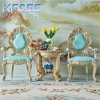 1500usd Kfsee Castle Two lounge chair with 1 table