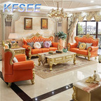 3500usd 1+2+3 Kfsee Castle Sofa Furniture