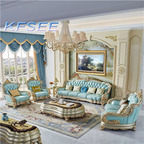 6000usd 1+2+3 Kfsee Castle Sofa Furniture