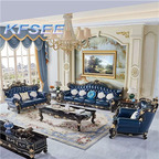 4000usd 1+2+3 Kfsee Castle Sofa Furniture