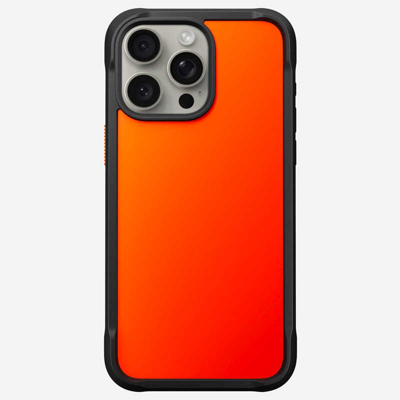 NOMAD iPhone15系列Rugged Case活力橙蓝运动手机壳