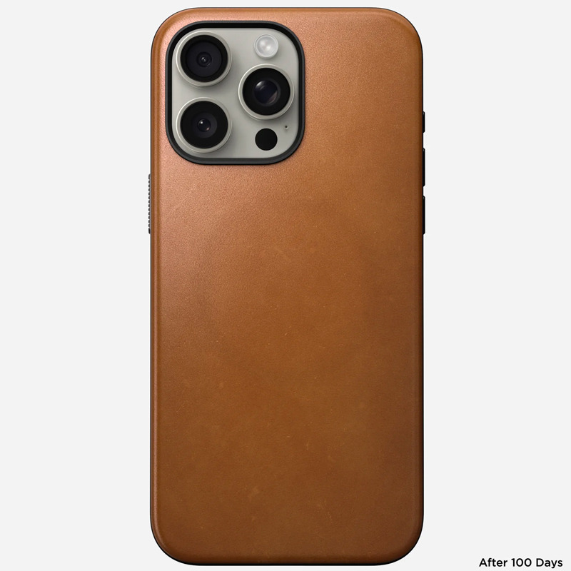 NOMAD iPhone15系列Modern Leather Case现代皮革手机保护壳