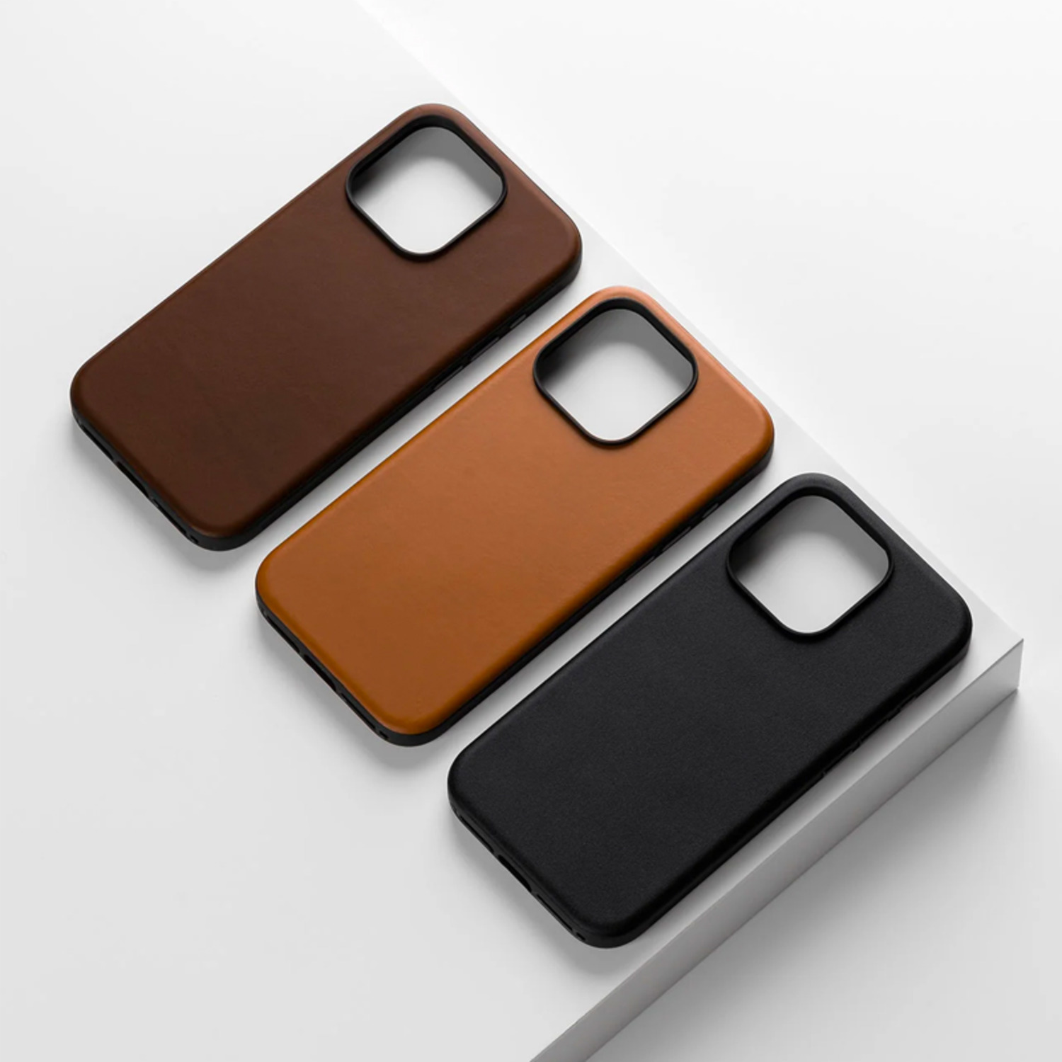 NOMAD iPhone15系列Modern Leather Case現(xiàn)代皮革手機保護殼-2