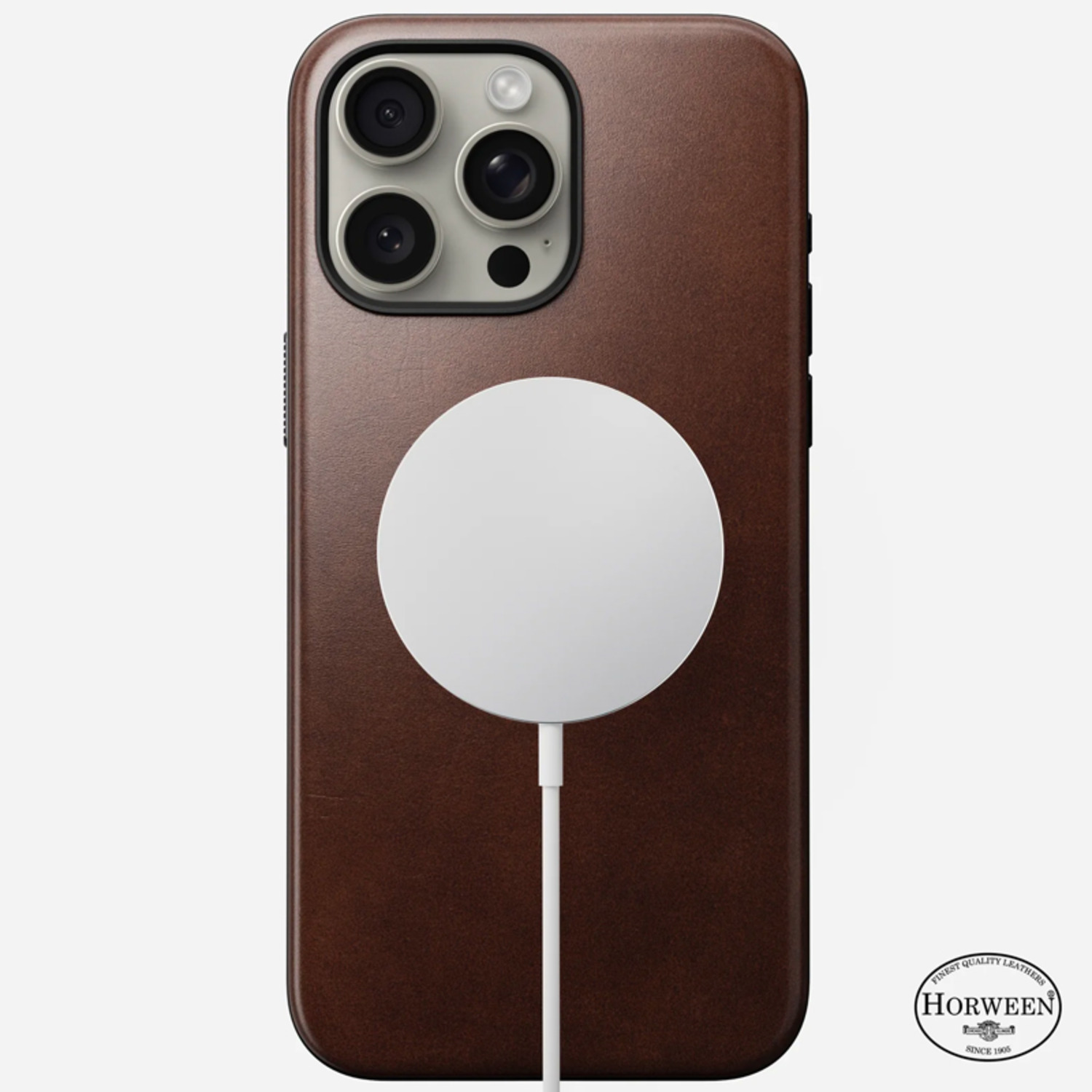 NOMAD iPhone15系列Horween Leather真皮手機(jī)保護(hù)殼-3