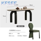 1000usd With 6 chair Kfsee 180cm length Dining Table