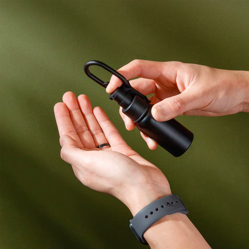 orbitkey Sanitizer Holder 铝制洗手液按压瓶