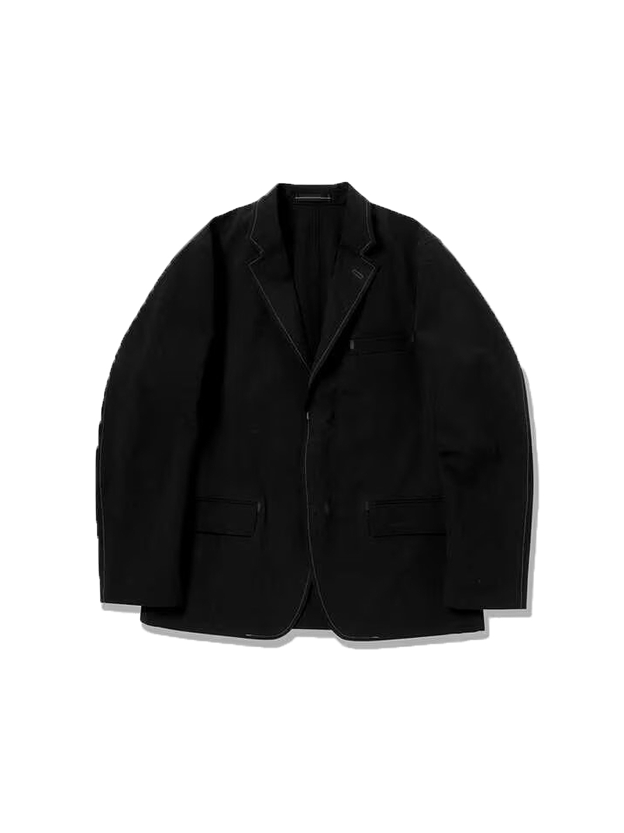 and wander 23FW plain tailored stretch jacket (M)