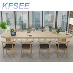 1800usd with 10 chair Kfsee 320cm length Dining Table