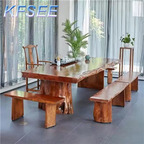 1500usd as photo with chair Kfsee 250cm length Dining Table