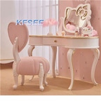 900usd Princess Kfsee Dresser Make Up Table with bench