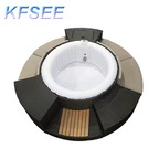 5500usd 203*176*90cm Kfsee Bathhub with Furniture