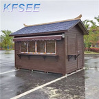 2000usd 3*3 meter Wateroroof Wood Kfsee Outdoor House Booth
