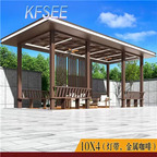 20000usd 10*4meter Kfsee Outdoor House Gazebo Pavilion