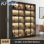 500usd 160*40*200cm Future Kfsee Wine Cabinet
