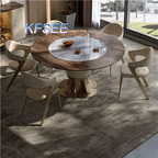 5000usd 150cm Round Kfsee Home Dining Table
