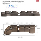 1800usd 540cm length Kfsee Sofa Furniture