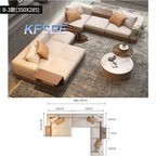 1800usd 350cm length Kfsee Sofa Furniture