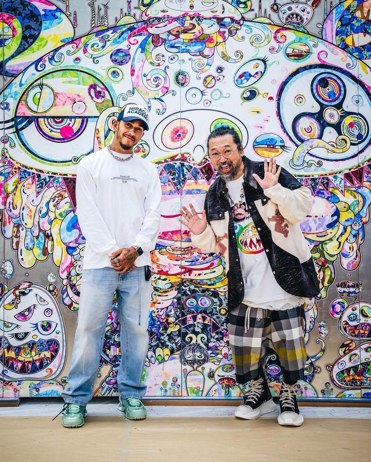 村上隆 x Lewis Hamilton 合作系列第二弹即将登场