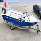 7000usd no motor 8 seat Kfsee Pleasure Boat Launch