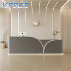 350usd 180cm length Kfsee Reception Table Front Desk