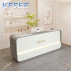 300usd 120*60*100cm Luxury Kfsee Reception Cashier Counter