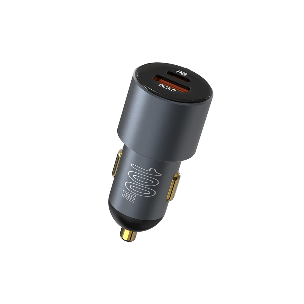 100W Car Charger,metal material special design factory wholesale price