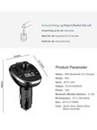 F661-15W Bluetooth Transmitter CAR CHARGER