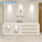 600usd 180cm length Kfsee Reception Beauty Front Desk